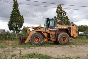 Veiling: Wiellader Case 921F Diesel 199kW 2003, Ophalen, Wiellader of Shovel