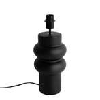 Design tafellamp zwart keramiek 17 cm zonder kap - Alisia, Huis en Inrichting, Lampen | Tafellampen, Verzenden, Nieuw, Design