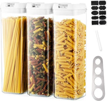 Pastabussen Set 3st | 1.6L Luchtdicht | Retourdeal 33%, Ophalen of Verzenden, Zo goed als nieuw