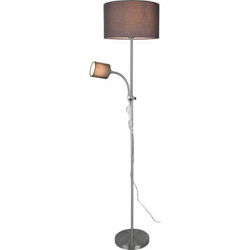 LED Vloerlamp - Vloerverlichting - Trion Owino - E27 Fitting, Ophalen of Verzenden, Nieuw, Metaal