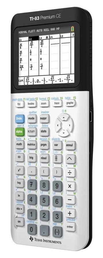 Texas Instruments TI-83 Premium CE Wetenschappelijke Rekenma, Diversen, Verzenden, Zo goed als nieuw