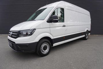 Volkswagen Crafter 180pk L4H3/L3H2 Apple Carplay Camera Navi, Gebruikt, Volkswagen, Airconditioning, Wit