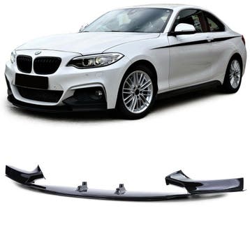 Performance Look Glans Frontspoiler BMW 2 Serie F22 B1914, Nieuw, Voor, BMW