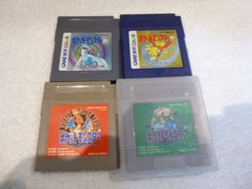 Nintendo - Gameboy Classic - Pocket Monsters Red, Green,, Nieuw