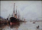 Charles Malfroy (1862-1918) - In the Harbour of Martiques, Antiek en Kunst