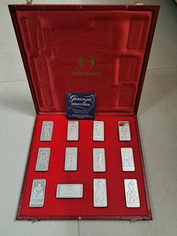 720 Grams - Zilver .925 - Intercoins - Met certificaat