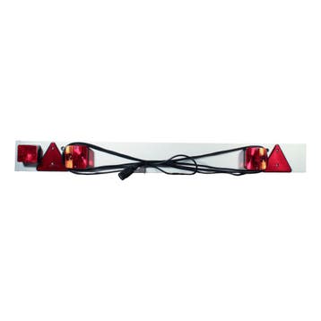 Novio Lichtbalk kunststof 1370mm 600cm 7-polige stekker, Ophalen of Verzenden, Nieuw
