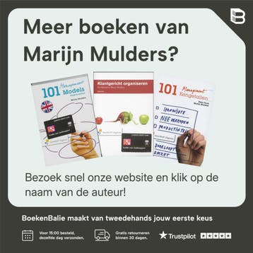 101 Managementmodellen - Marijn Mulders 9789001775568, Verzenden, Gelezen, Marijn Mulders