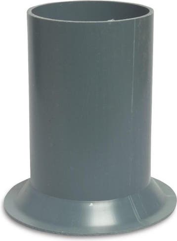 Pvc flensstuk spie handgevormd-125 mm, Verzenden, Nieuw