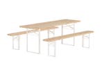Picknickset Inklapbaar Tijn  200 cm Acacia The Outsider, Verzenden, Nieuw