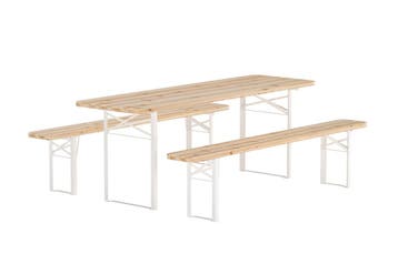 Picknickset Inklapbaar Tijn  200 cm Acacia The Outsider, Verzenden, Nieuw