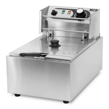 HCB Friteuse - 6 liter - 230V - RVS, Verzenden, Nieuw in verpakking