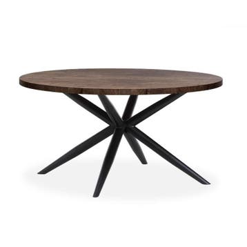 Eettafel Donkereind - eettafel, Huis en Inrichting, Tafels | Eettafels, Nieuw, Overige vormen, Overige materialen