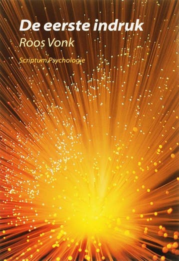 De eerste indruk / Scriptum psychologie - Roos Vonk, Verzenden, Gelezen, Roos Vonk