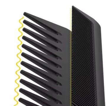 4-delige Carbon Kammen Set voor Styling en Hoofdmassage, Verzenden, Nieuw