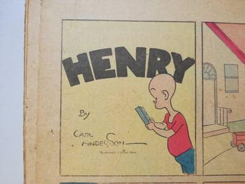 Henry - 94 Krantenpaginas - 1935/1938, Nieuw