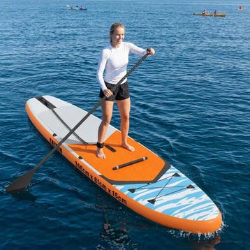 vidaXL SUP Board met zitplaats 2-in-1 TRITON 366 x 81 x 15, Watersport en Boten, Verzenden, Nieuw