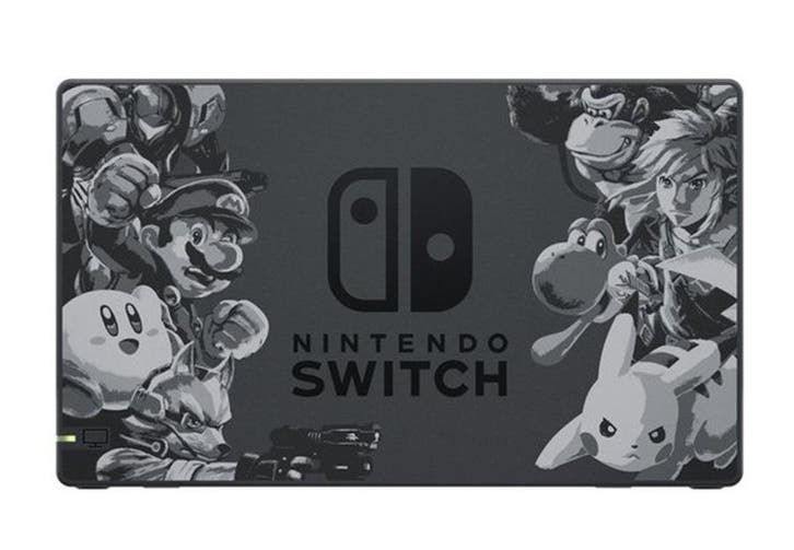 Nintendo Switch Dock Super Smash Bros Edition Switch, Spelcomputers en Games, Spelcomputers | Nintendo Switch, Zo goed als nieuw