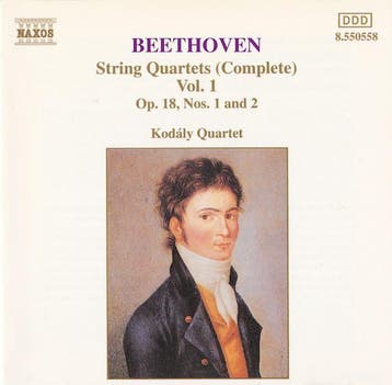 cd - Beethoven - String Quartets (Complete) Vol. 1: Op. 1..., Verzenden, Zo goed als nieuw