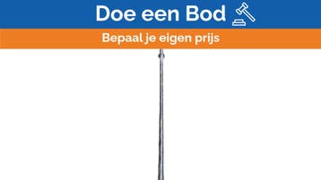 Bieden: Stainless steel bow flagpole L1500 x D30, Ophalen of Verzenden, Nieuw, Dekbeslag, Zeilboot of Motorboot