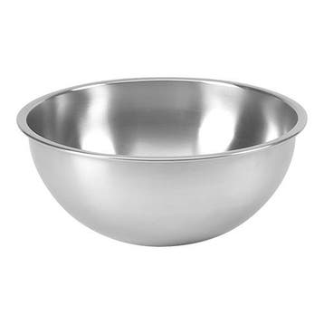 Beslagkom | RVS | Platte Bodem | 14L | Ø395x160(h)mm EMGA, Verzenden, Nieuw in verpakking