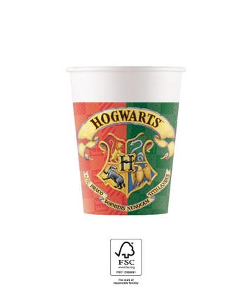 Harry Potter Bekers Hogwarts 200ml (8st), Kleding | Dames, Ophalen of Verzenden, Nieuw