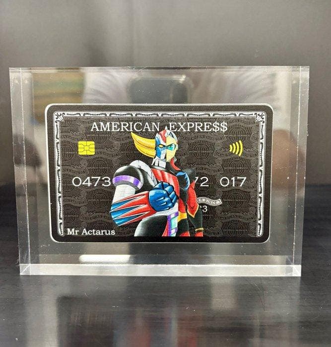 N.Nathan - Amex Mr Actarus, Antiek en Kunst, Kunst | Designobjecten