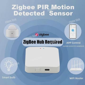 ZigBee 3.0 PIR Bewegingsmelder - Draadloze Slimme Thuisbevei, Verzenden, Nieuw