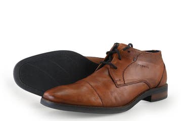 Bugatti Veterschoenen in maat 40 Cognac, Bugatti, Overige kleuren, Verzenden, Zo goed als nieuw