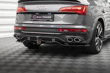 Maxton Diffuser Splitter Audi SQ5 / Q5 S-Line Sportback Mk2, Verzenden