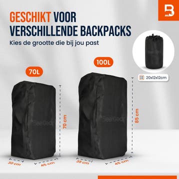 BeerGear Flightbag voor backpack en regenhoes rugzak -, Ophalen of Verzenden, Zo goed als nieuw