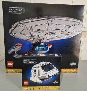 Lego Set - Icons - U.S.S. Enterprise NCC-1701-D, Nieuw