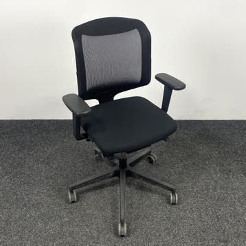 Bureaustoel Giroflex 434 - Zwart, Huis en Inrichting, Bureaustoelen, Gebruikt, Zwart, Ophalen of Verzenden, Bureaustoel