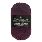 Scheepjes Chunky Monkey 100g - 2007 Plum, Hobby en Vrije tijd, Breien en Haken, Verzenden, Nieuw