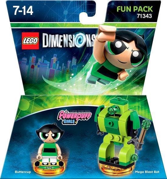 LEGO Dimensions 71343 Fun Pack (Buttercup + Mega Blast Bot), Spelcomputers en Games, Spelcomputers | Overige Accessoires, Nieuw