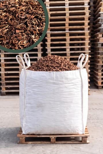 Duitse Boomschors – Bigbag 1 m³ – Pinus sylvestris 9–15 mm