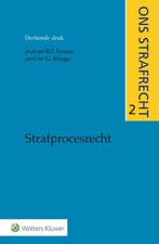 Ons strafrecht 2 - Strafprocesrecht, 9789013121797, Boeken, Verzenden, Zo goed als nieuw, HBO