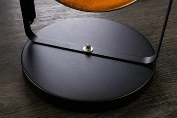 Vloerlamp STUDIO 130cm 3s zwart goud - 22968, Huis en Inrichting, Ophalen of Verzenden, Nieuw