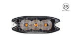 LED flitser - R65 - 4 flits patronen - 3-LED - Oranje, Ophalen of Verzenden