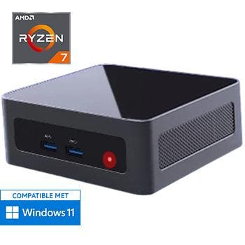 Mini PC -  Ryzen 7 5700U - 16GB - 512GB SSD - Mini PC, Computers en Software, Desktop Pc's
