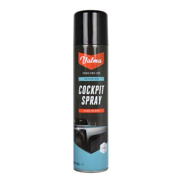 Valma Valma cockpitspray hoogglans 400 ml, Verzenden
