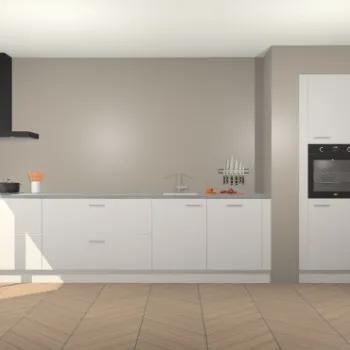 Zijdegrijze keuken Calgary 86457, Verzenden, Nieuw