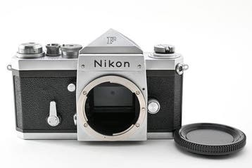 Nikon F Eye Level Silver Film Camera Body Late Model Single, Nieuw