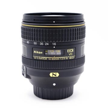 Nikon 16-80mm F2.8-4E ED VR AF-S DX Nikkor F-Mount (Occ), Audio, Tv en Foto, Fotografie | Lenzen en Objectieven, Ophalen of Verzenden