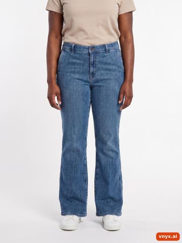 UNIQLO Jeans Dames maat WW30 / L30 Blauw Vintage, Kleding | Dames, Ophalen of Verzenden, Nieuw