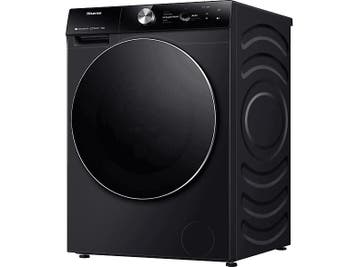 Hisense - Wasmachine Voorlader - 12 kg - Zwart, 10 kg of meer, Verzenden, Nieuw, 85 tot 90 cm