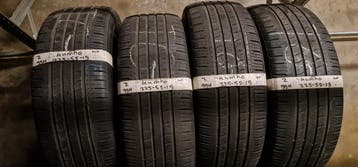 4x 225-55-19 Kumho Zomer 4+4.5mm €40 Per Band 225 55 19, Gebruikt, Band(en), Personenwagen, Ophalen