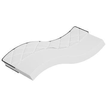 vidaXL Schuimmatras middelzacht 80x200 cm, Verzenden, Nieuw