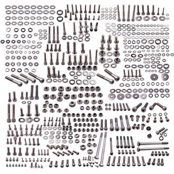 659 Stuk Roestvrij staal ATV Bolt Screw Kit Set geschikt..., Verzenden, Nieuw