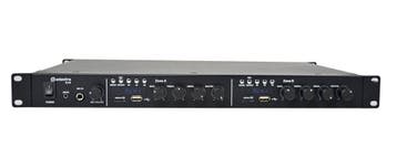 Adastra A14 Mixer Versterker Met 2 Kanalen 4x 100W, Verzenden, Nieuw, Overige merken